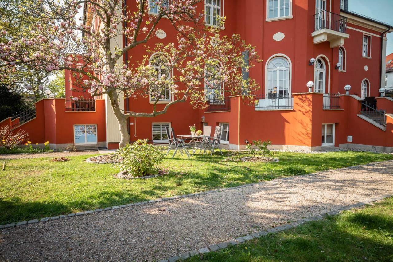 Villa Am Park Apartment Dresden Eksteriør billede