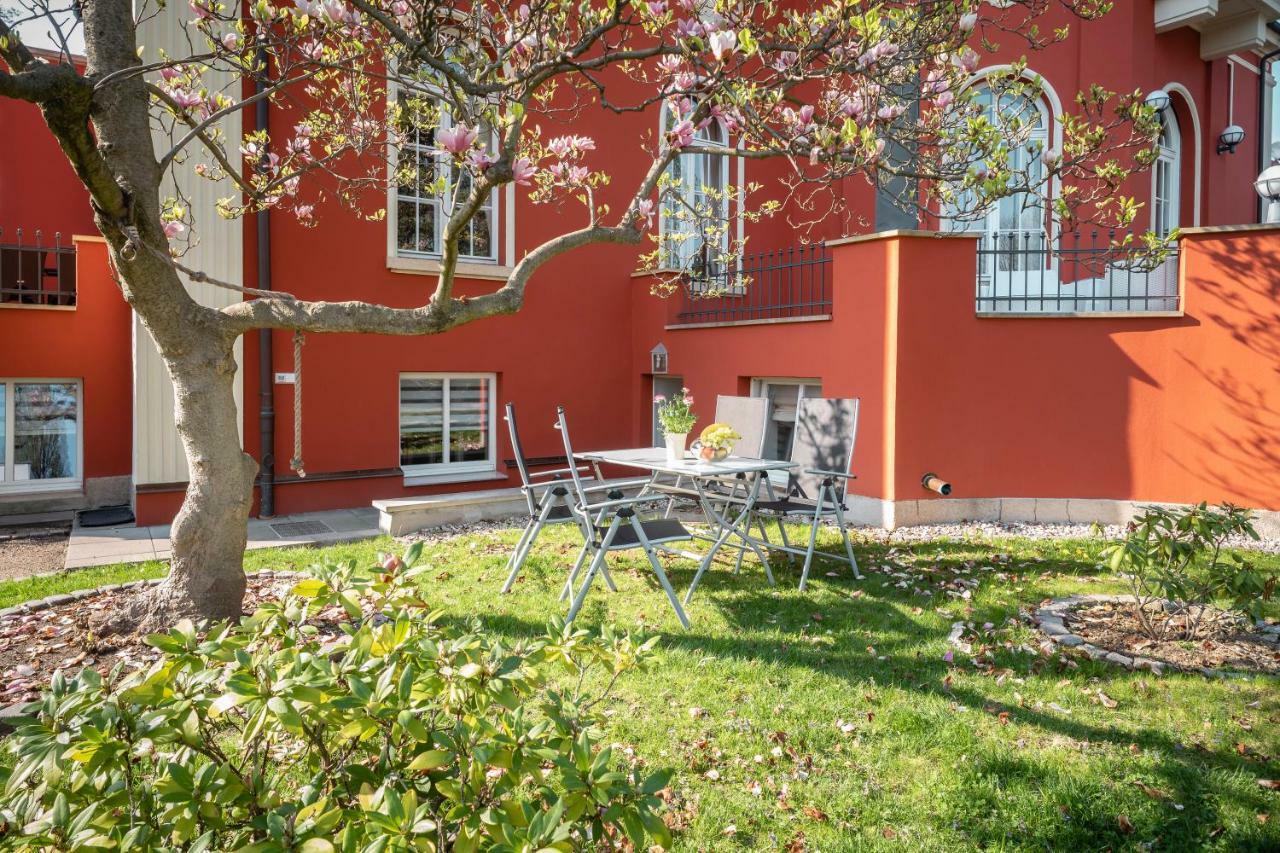 Villa Am Park Apartment Dresden Eksteriør billede
