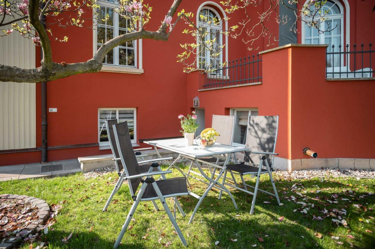 Villa Am Park Apartment Dresden Eksteriør billede