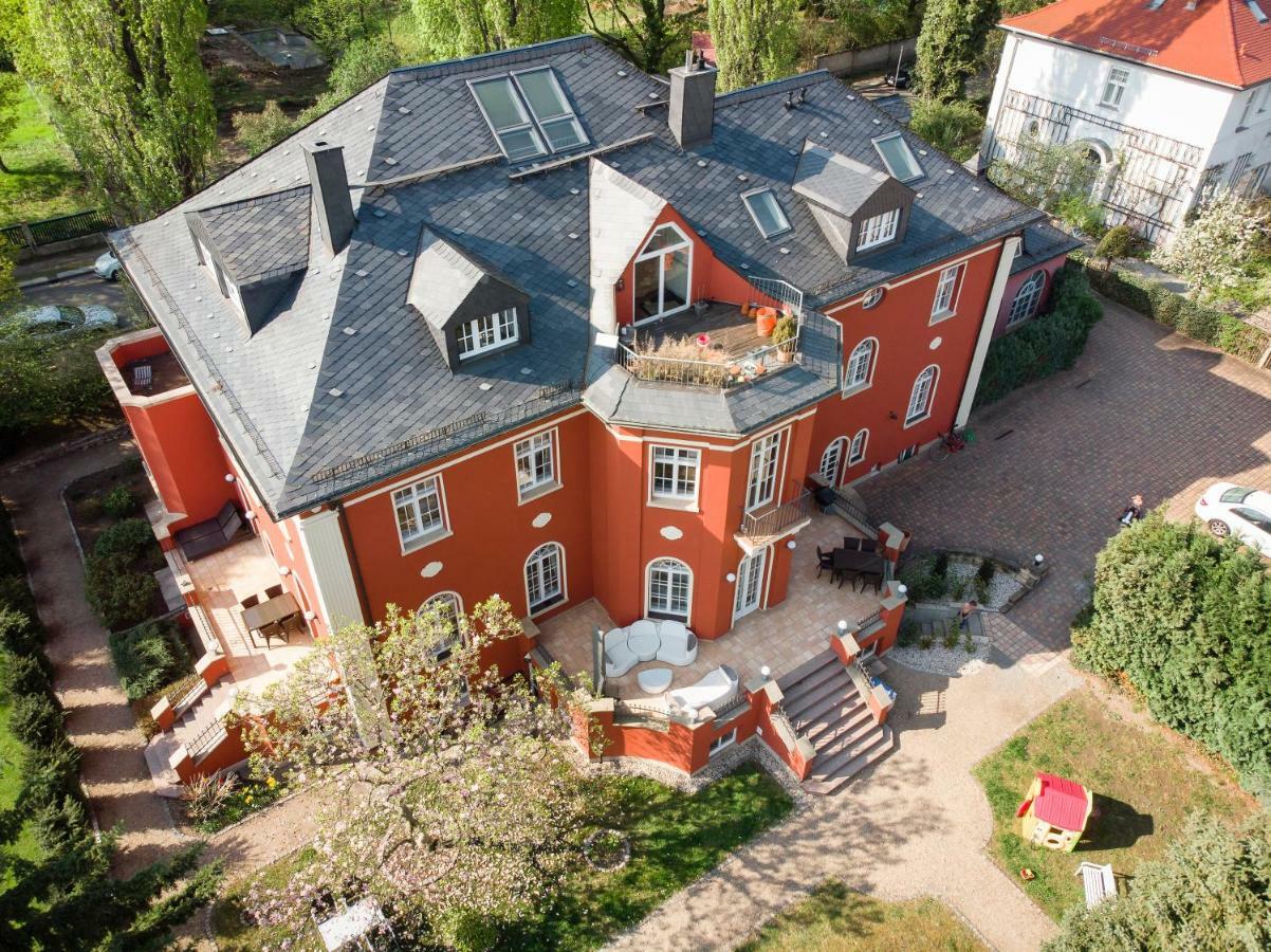 Villa Am Park Apartment Dresden Eksteriør billede